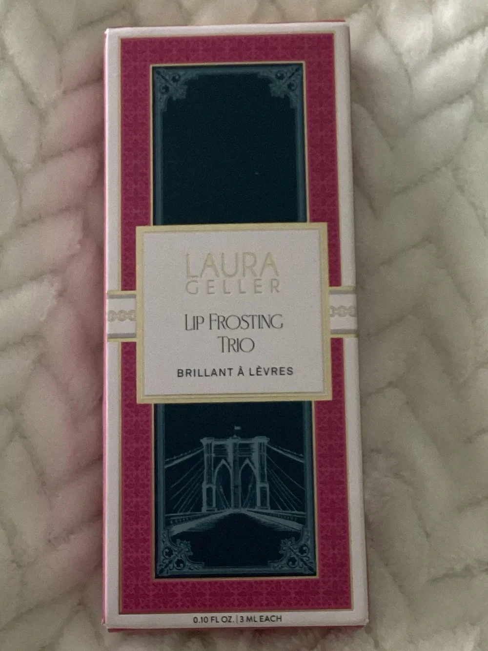 Laura Geller Lip Frosting Lipgloss Trio Set BNIB